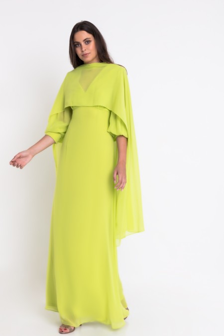 Pistachio long dress