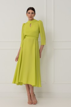 Vestito midi nenet lime