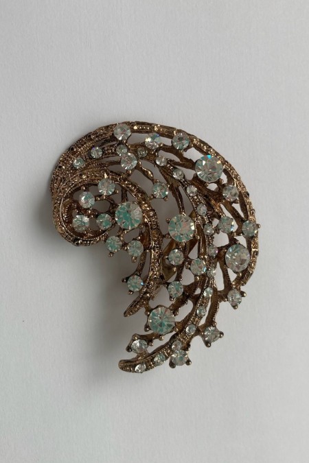 Shell brooch