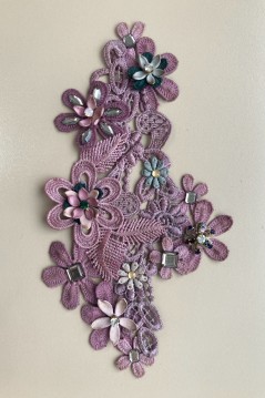 FLORAL APPLIQUE